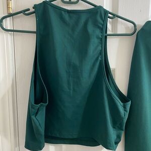 Green skirt set from Shein. 1xl